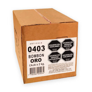 Caja de Bombón Oro Granel por kilo