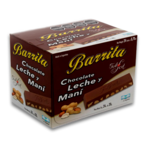 Barrita Chocolate Leche y Maní