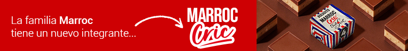 Un banner promocional sobre el nuevo producto Marroc Cric.