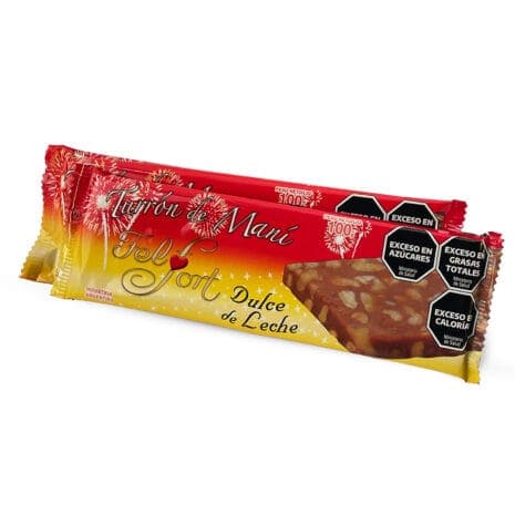 Turrón de Maní con Dulce de Leche