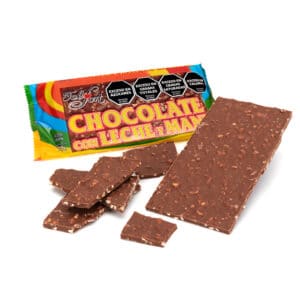 Tabletón de Chocolate con Leche y Maní